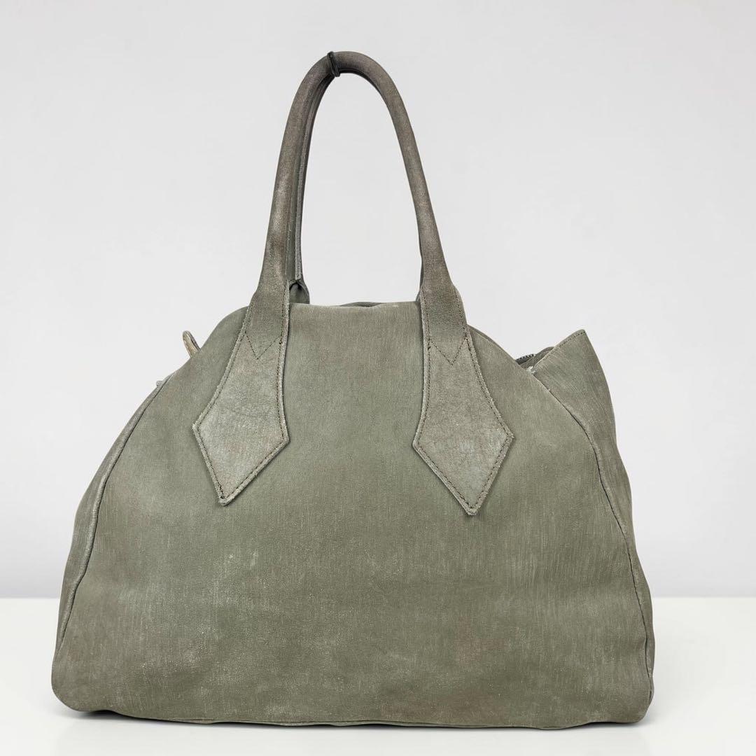 Vivienne Westwood スエード ハンドバッグ グレー系 オーブ — image 3