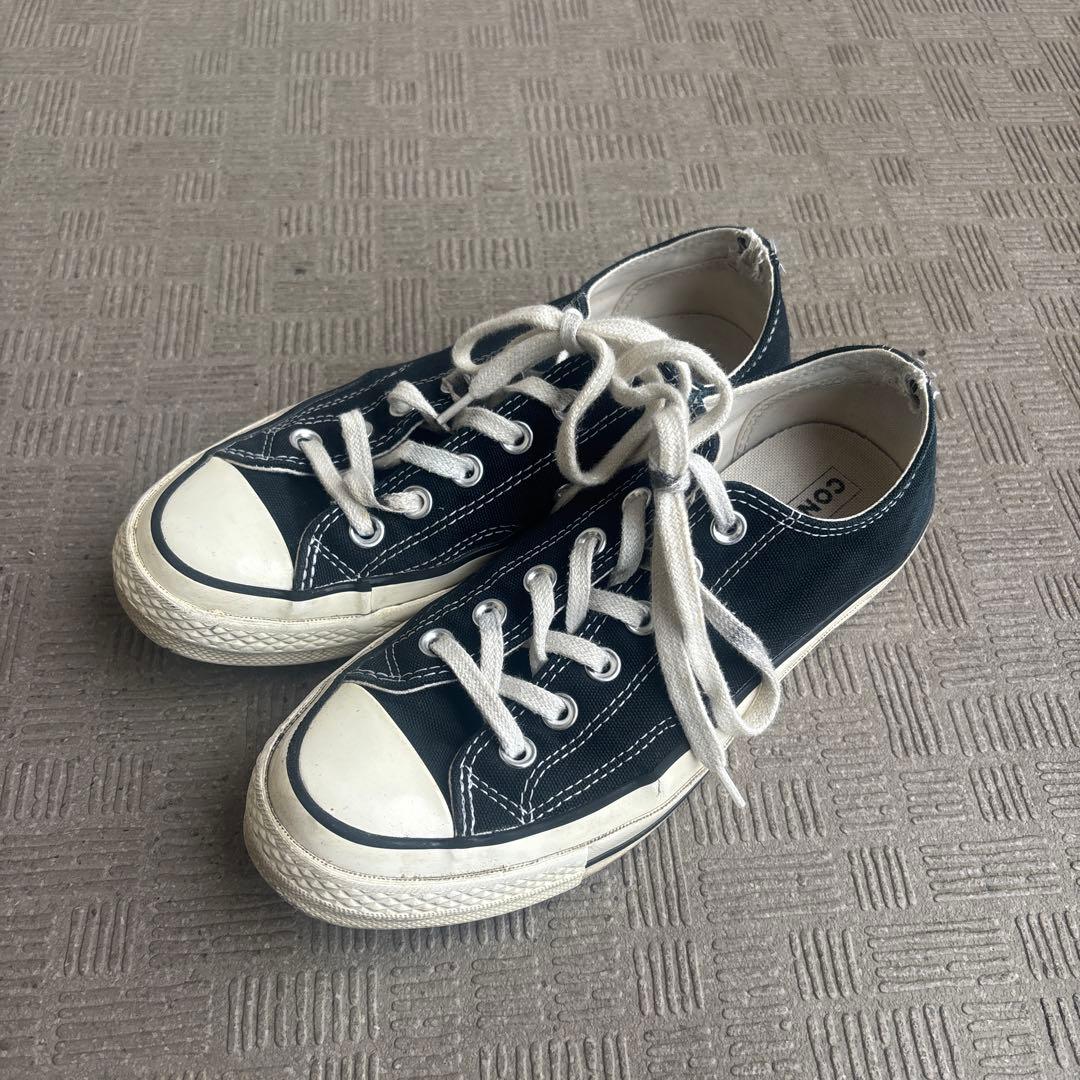 CONVERSE ブラック ローカット スニーカー　CT70 — image 2