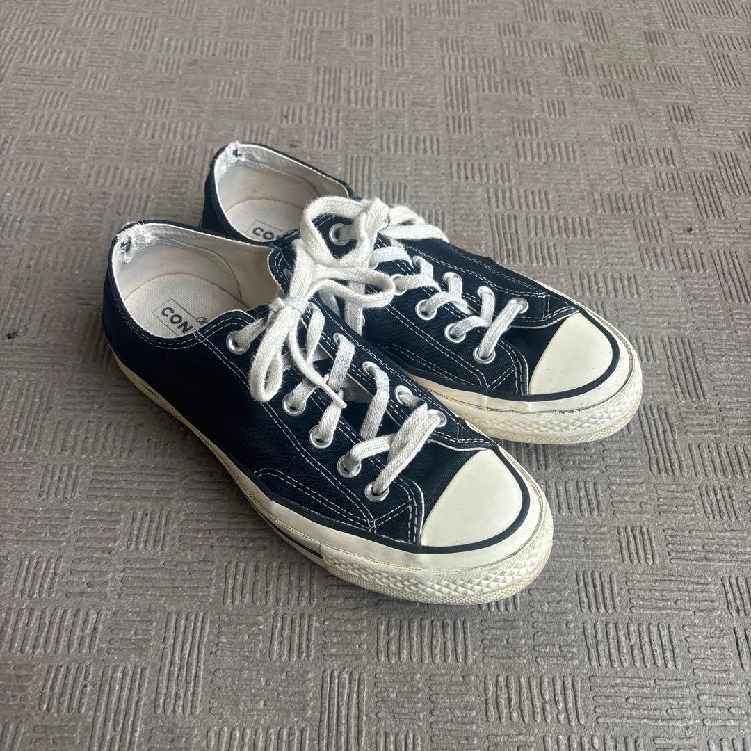 CONVERSE ブラック ローカット スニーカー　CT70 — image 3