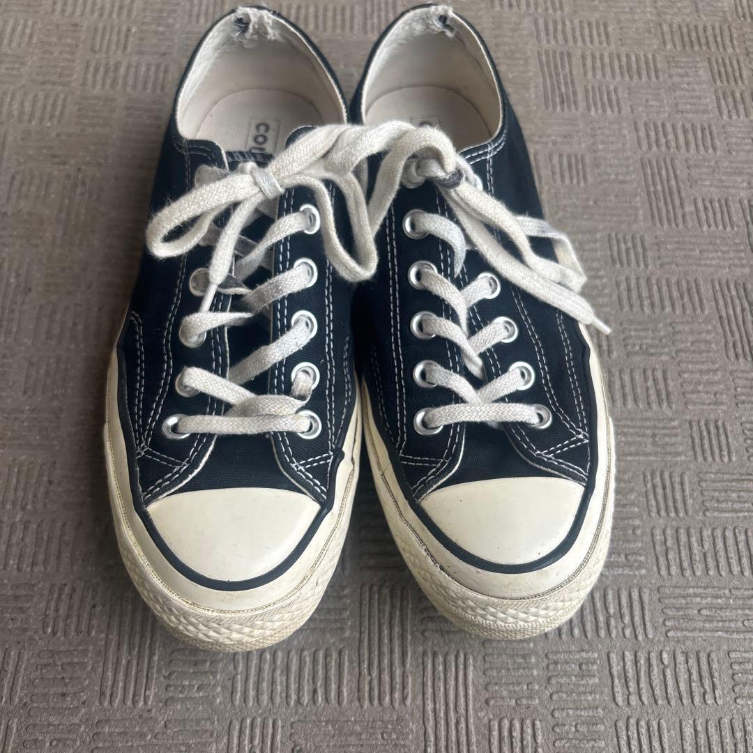 CONVERSE ブラック ローカット スニーカー　CT70 — image 4