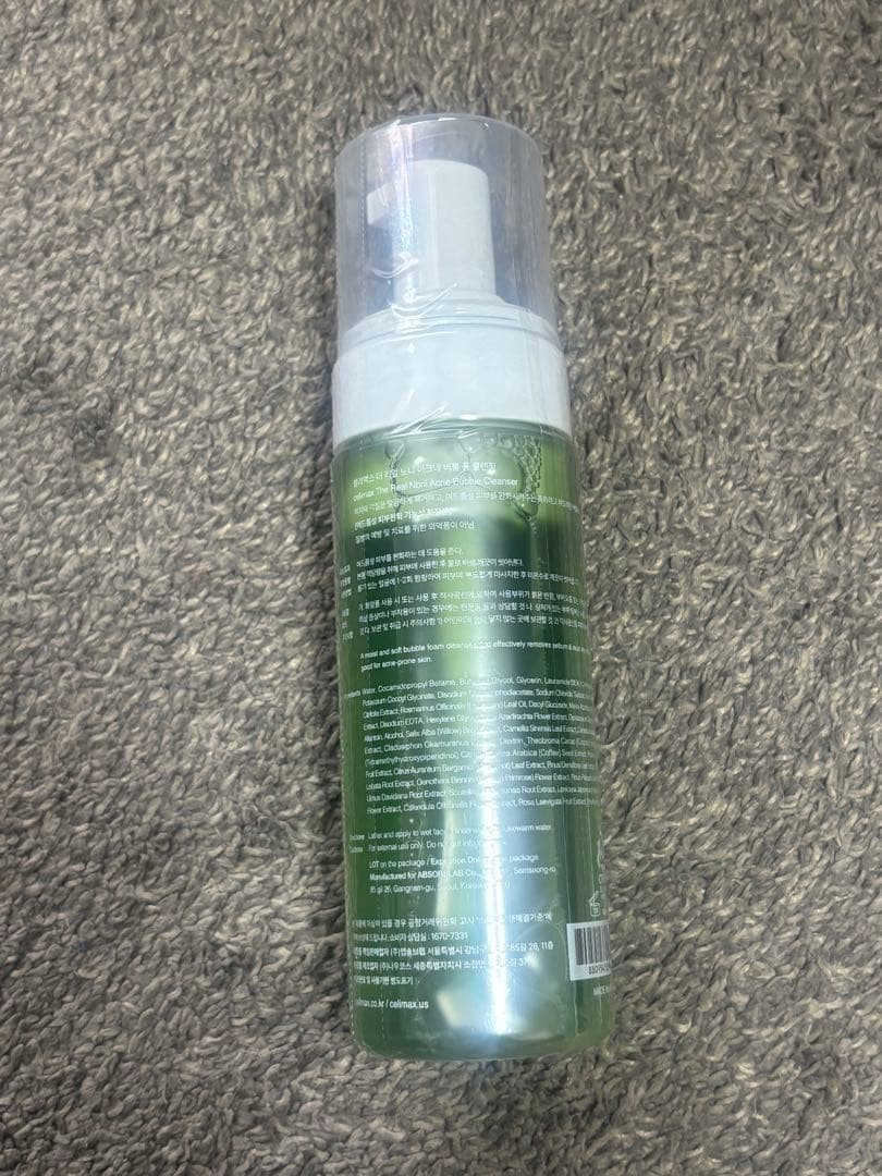 【新品未使用】celimax Noni Acne Bubble Cleanser — image 4