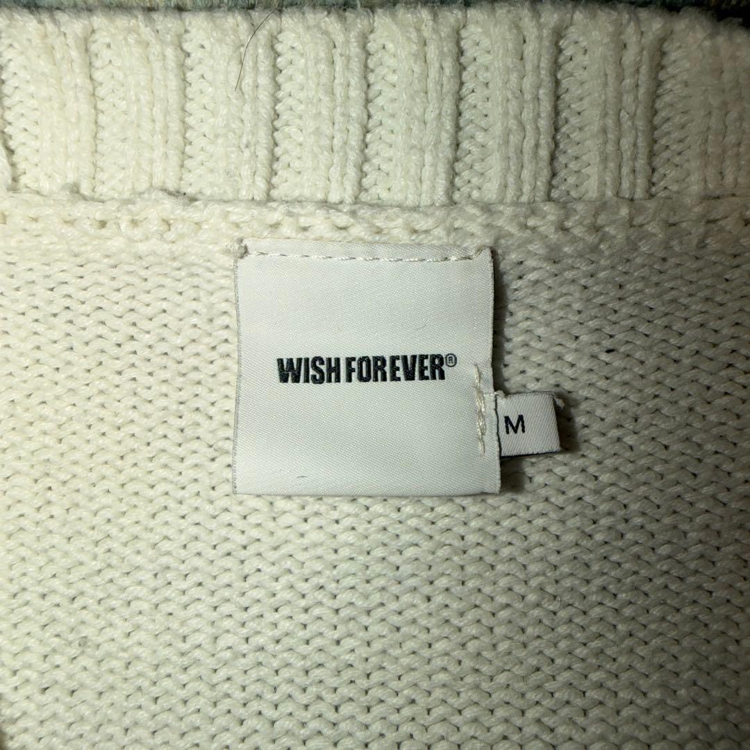 WISH FOR EVER ニット スウェット リアルツリー カモ — image 4