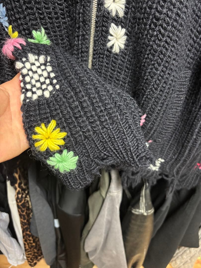 doublet darning cut off drivers knit S — image 3