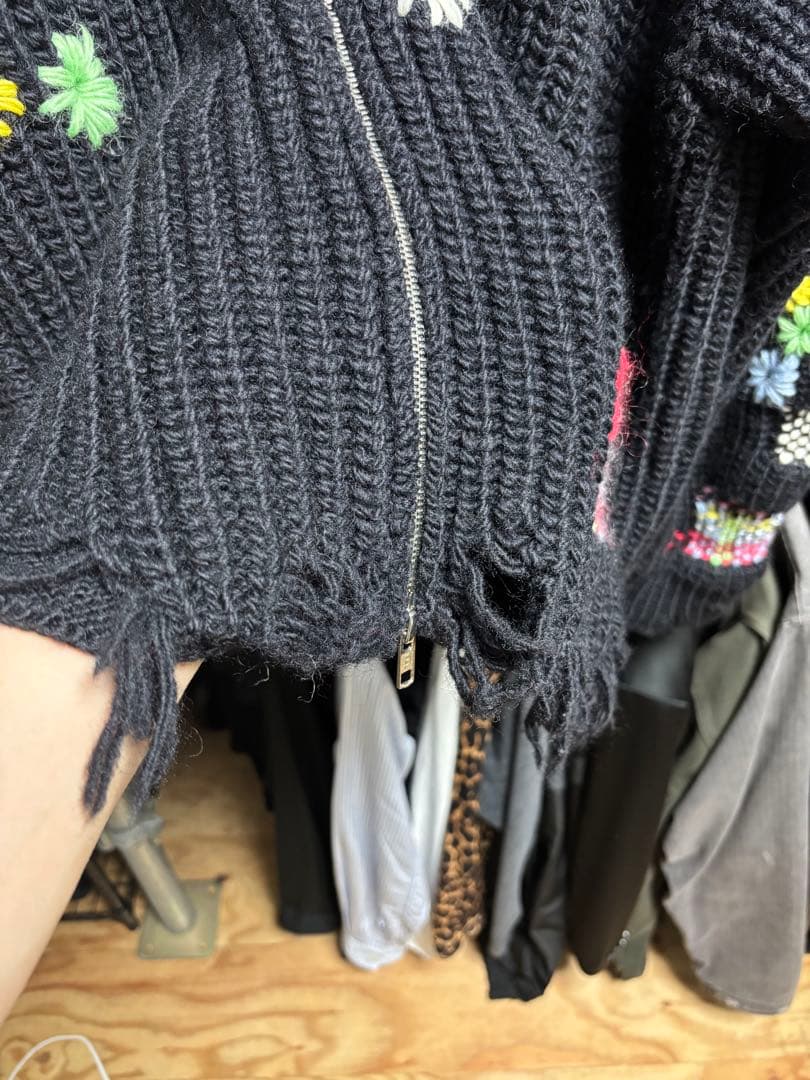 doublet darning cut off drivers knit S — image 4