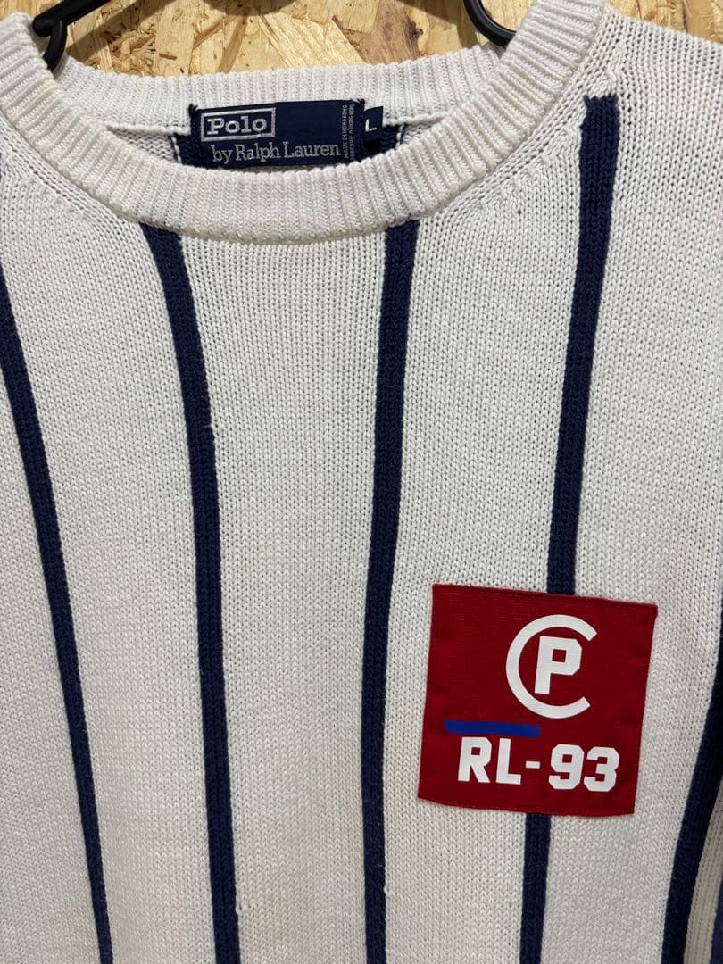 希少 90s ラルフローレン RL-93 当時物 ニット RL93 1993 — image 3