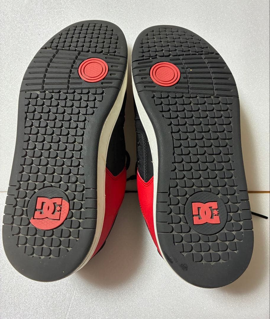 DC SHOES スニーカー ブラック レッド — image 4