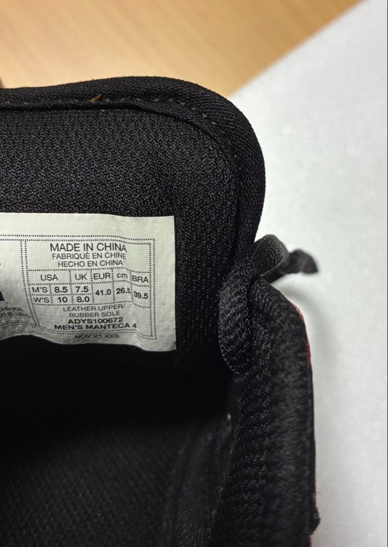 DC SHOES スニーカー ブラック レッド — image 5
