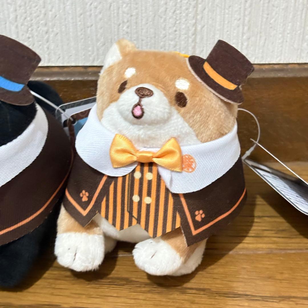 忠犬　もちしば　柴犬 ぬいぐるみ 3体セット　ストラップ　マスコット新品タグ付き — image 2