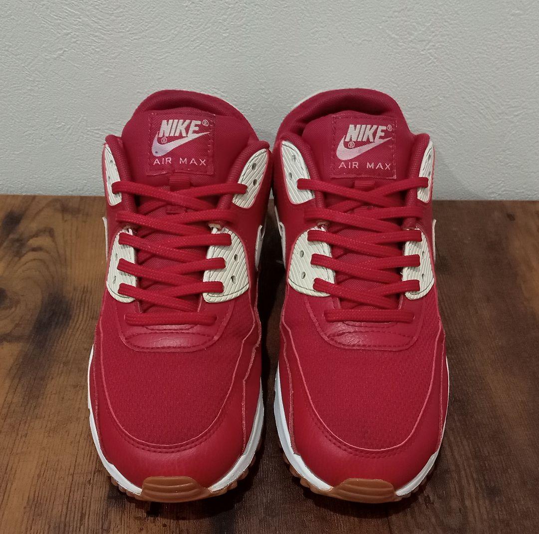 X7【Used/25.0】Nike w Air Max 90 Red Crush — image 4