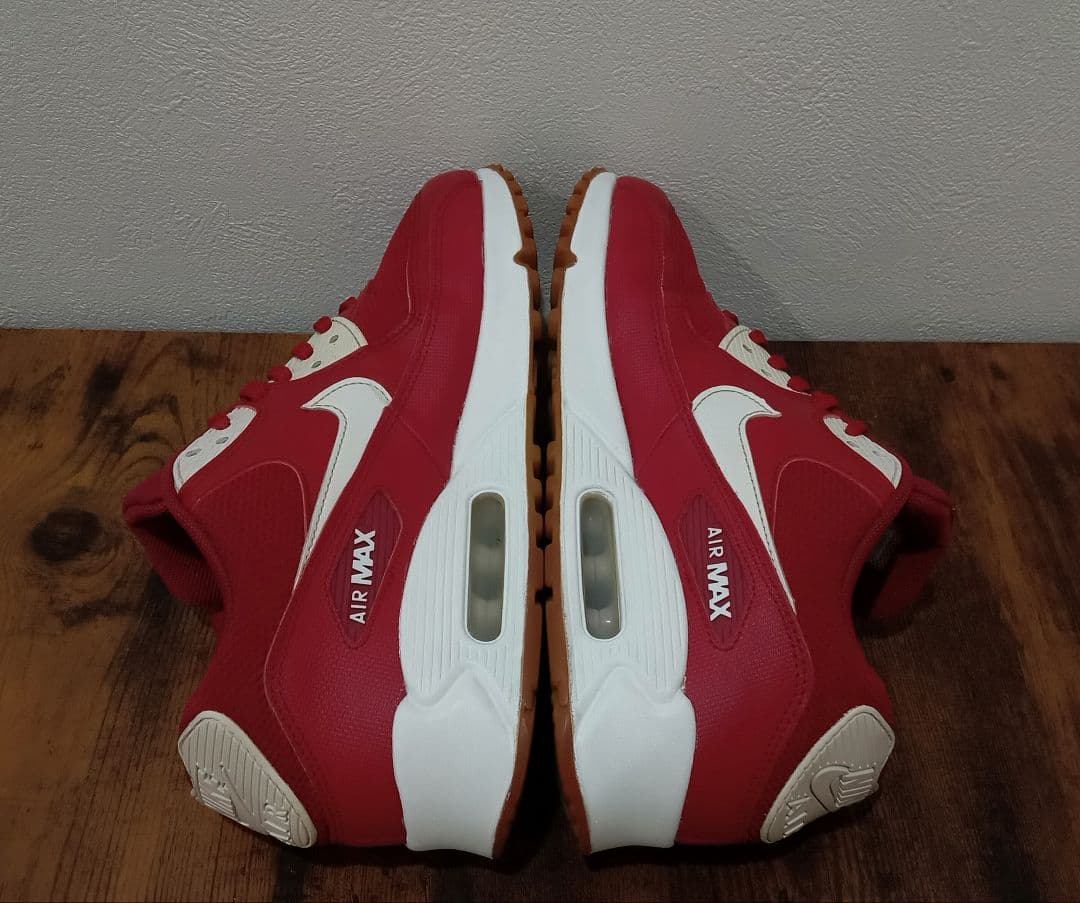 X7【Used/25.0】Nike w Air Max 90 Red Crush — image 5