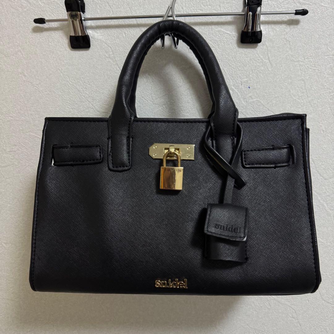 ✨24時間以内発送✨ SNIDEL ハンドバッグ ブラック — image 2