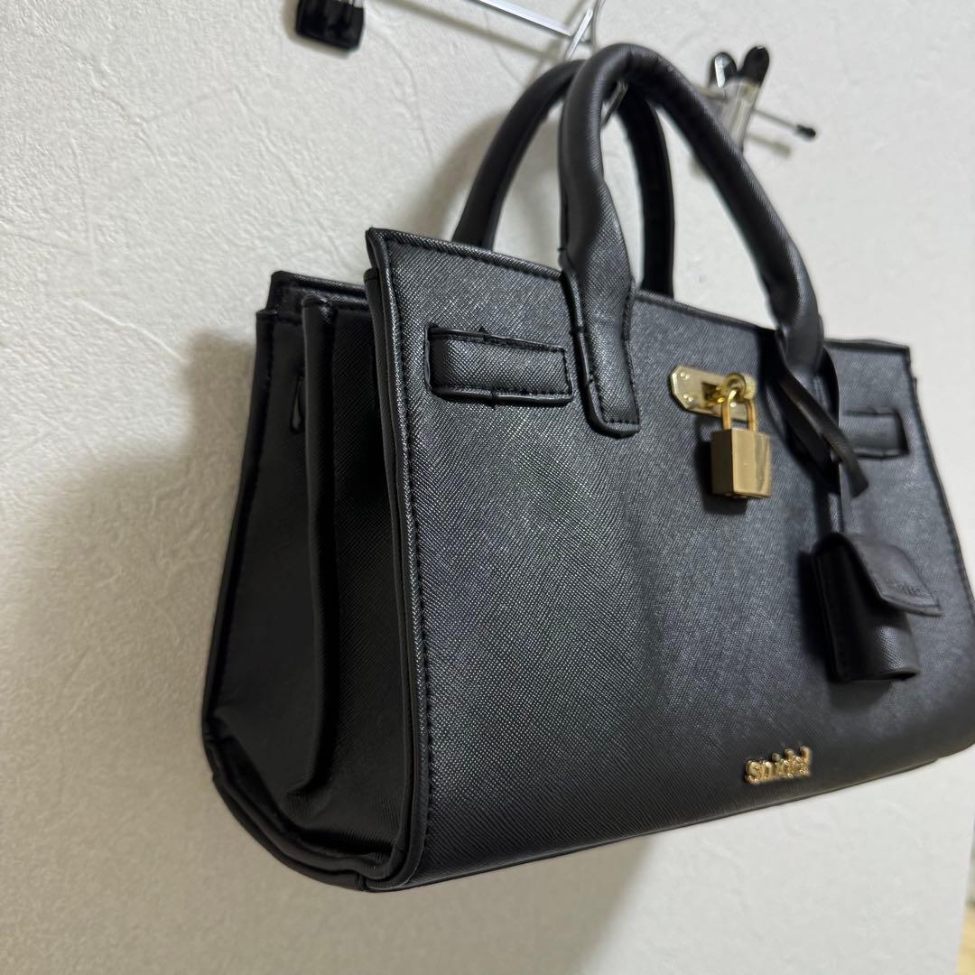 ✨24時間以内発送✨ SNIDEL ハンドバッグ ブラック — image 4