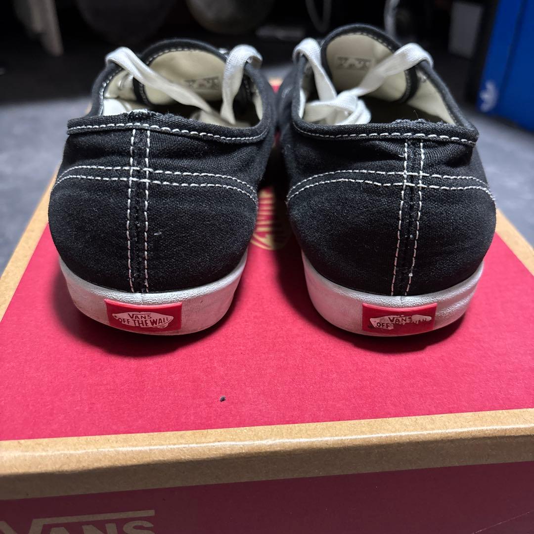 VANS Authentic ブラックホワイト 黒白　スニーカー — image 4