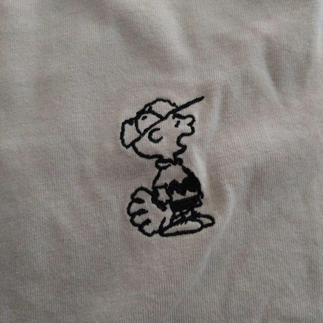 PEANUTS チャーリーブラウン　スヌーピー Tシャツ ベージュ Mサイズ — image 5