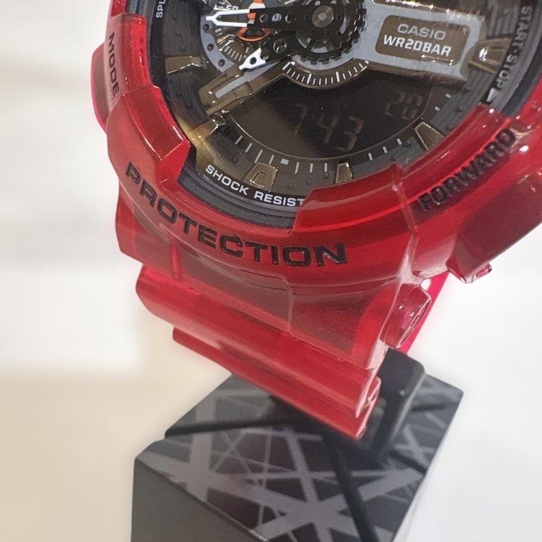USED G-SHOCK GA-110CR 電池新品交換済　バックライト不良 — image 3