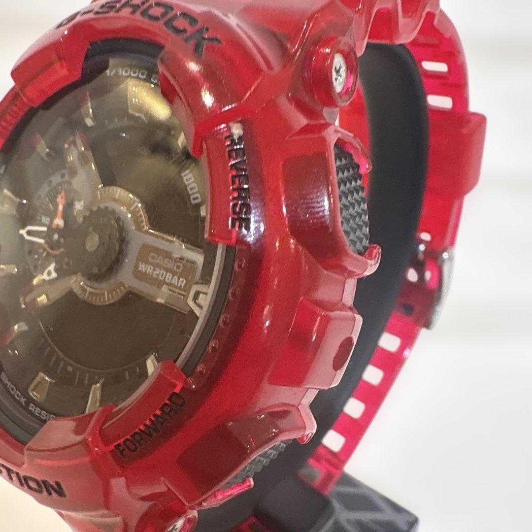 USED G-SHOCK GA-110CR 電池新品交換済　バックライト不良 — image 4
