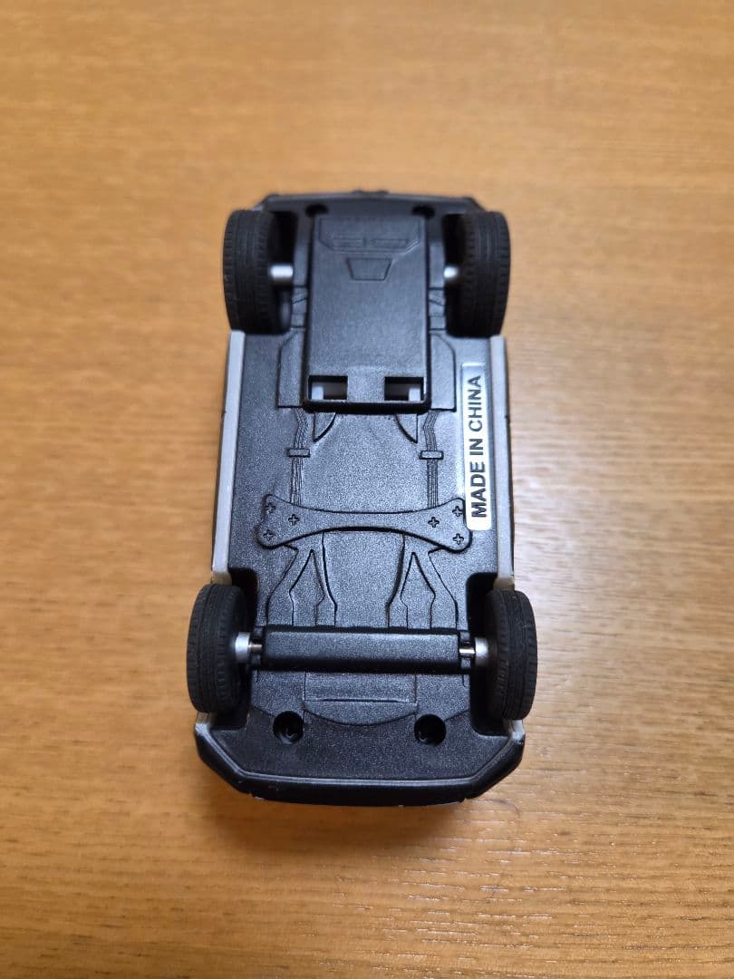 ミニカー　トヨタ bZ4X(ホワイト) プルバックカー — image 4