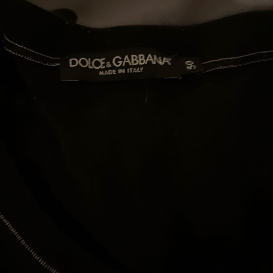 00s dolce&gabbana navy emblem tee — image 3