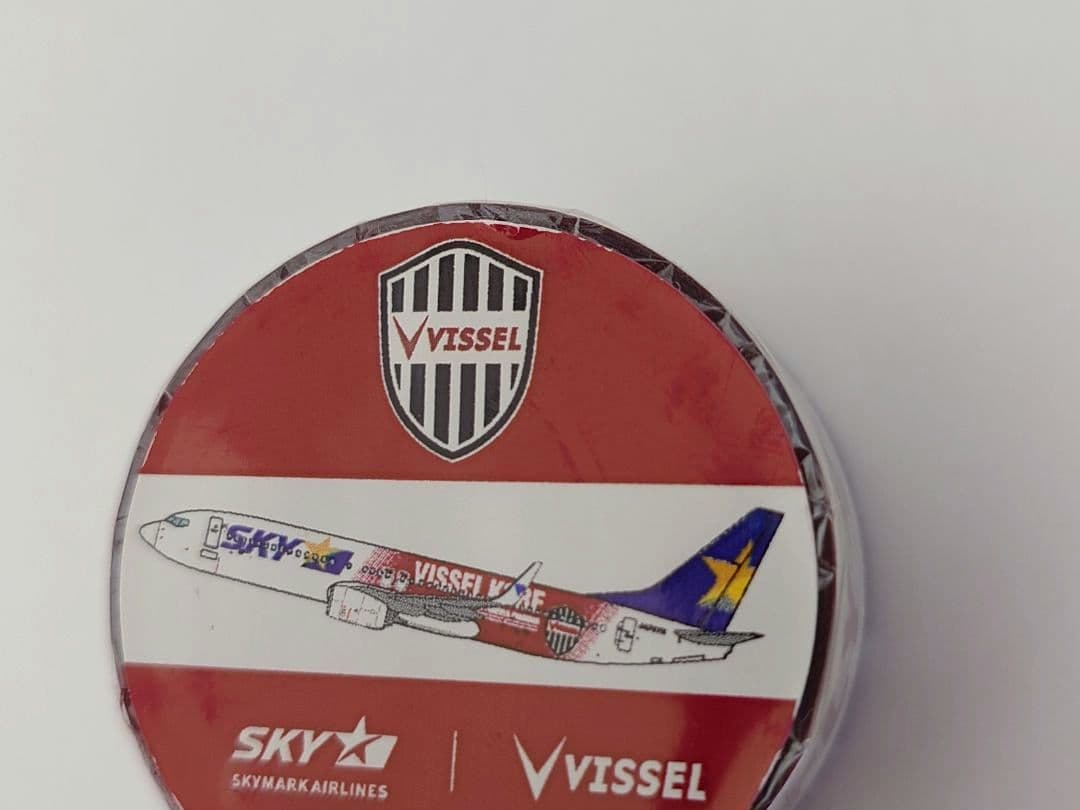 【新品】ヴィッセル神戸 × スカイマーク VISSELJET　マスキングテープ — image 5