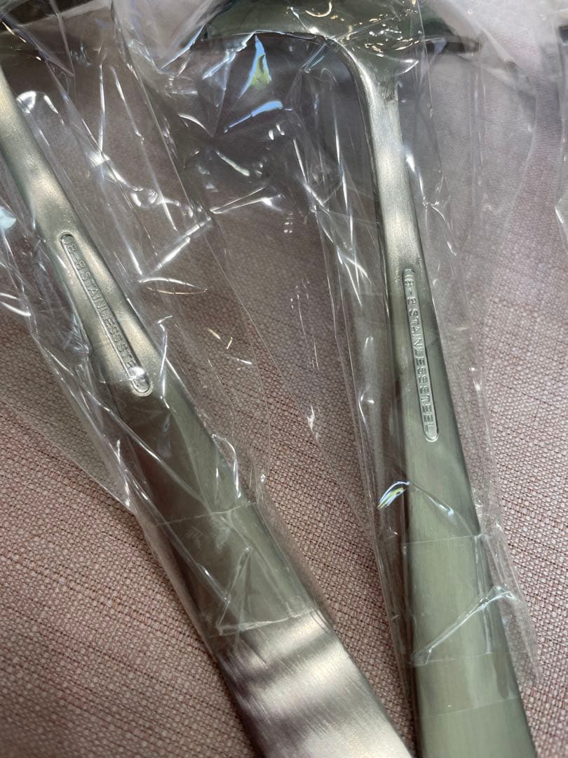 18.8ステンレスブイヨンスプーン6本セット — image 4