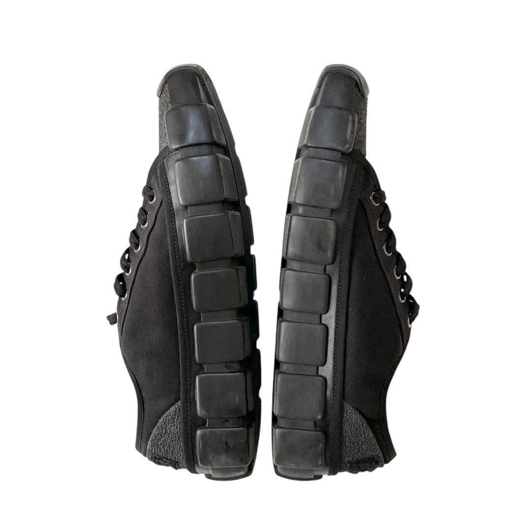 【極美品】◾️MONCLER モンクレール◾️スニーカー◾️厚底◾️キャンバス◾️ブラック — image 5