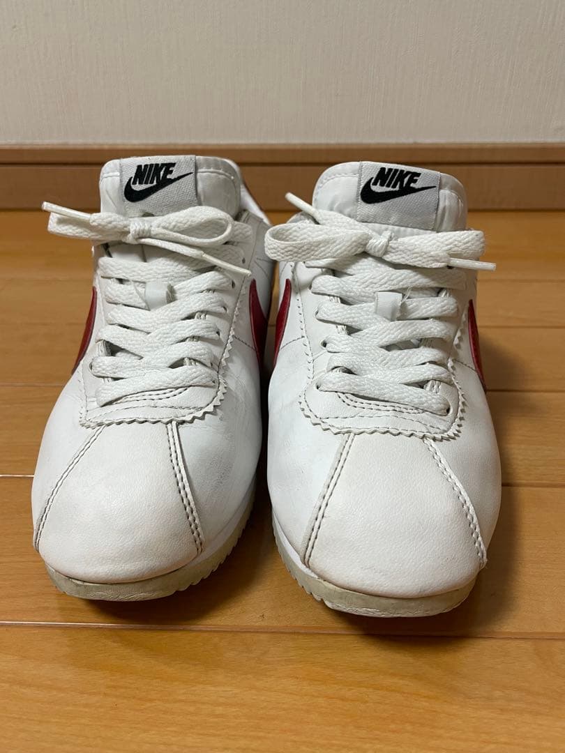 【フォレストガンプカラー！】NIKE CORTEZ ホワイト レッド スニーカー — image 3
