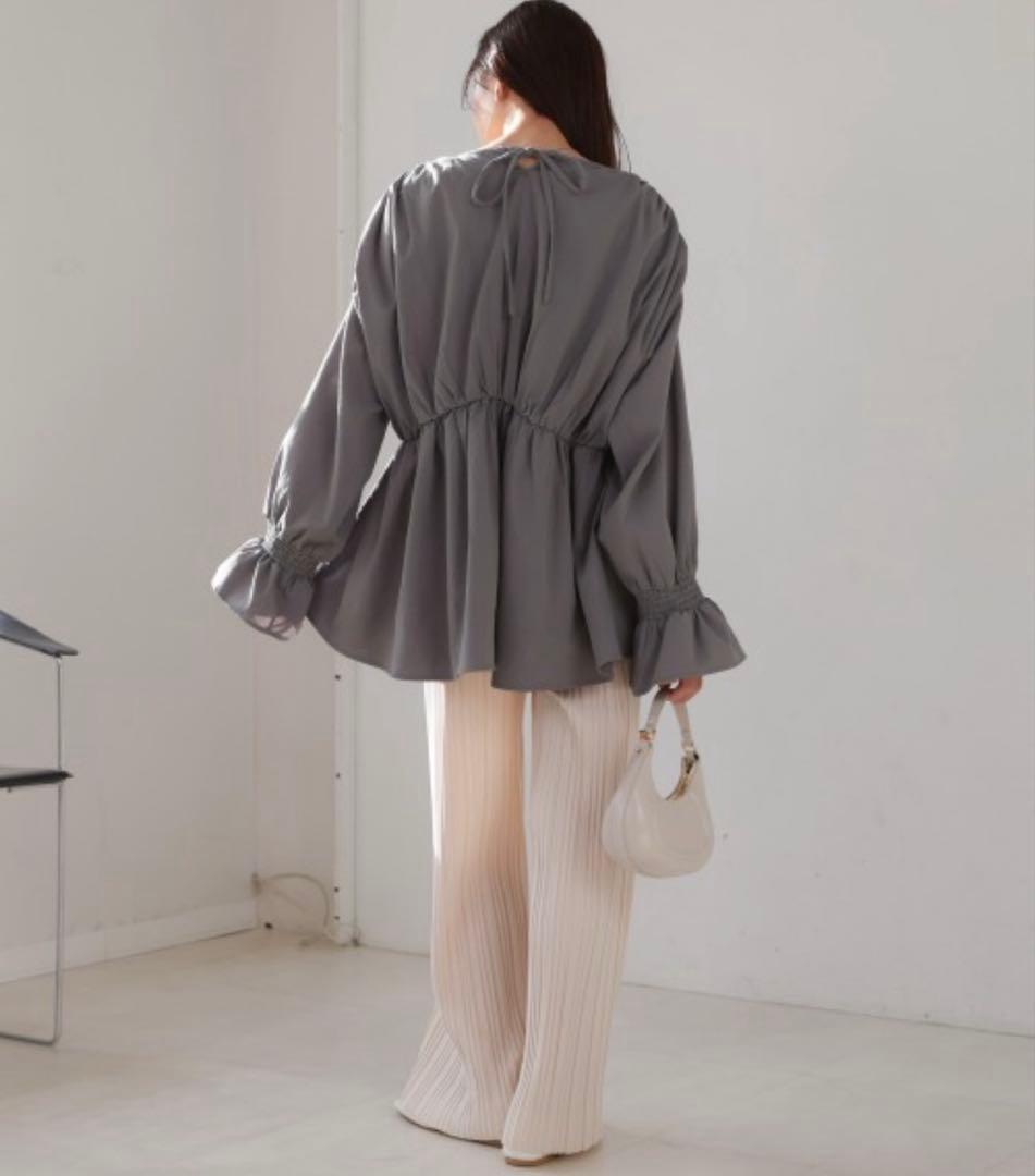 ポタ様専用　Bobキャンディースリーブギャザーブラウス — image 3