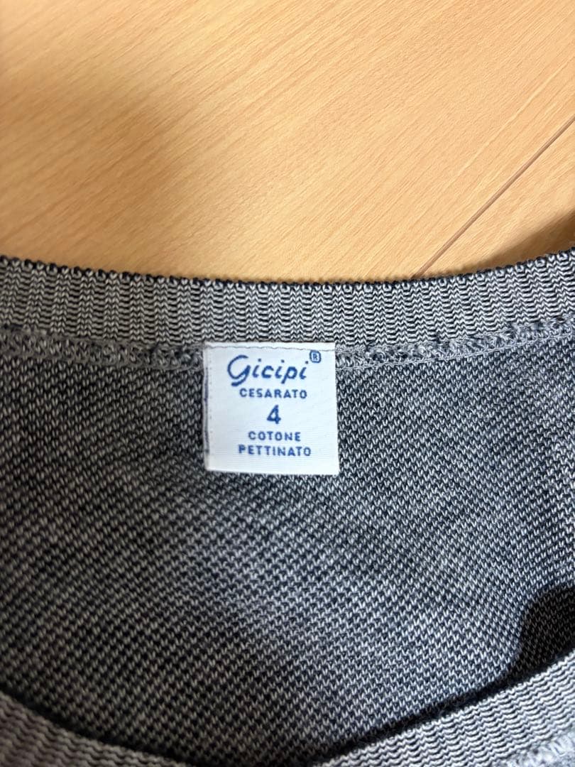 Gicipi 半袖ニット グレー サイズ4 — image 3