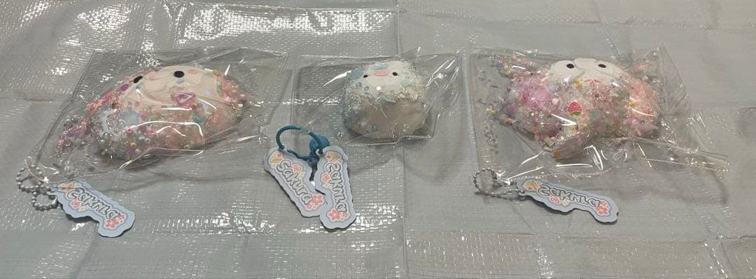 スクイーズ　３点　Sakura 動物　水色 — image 5