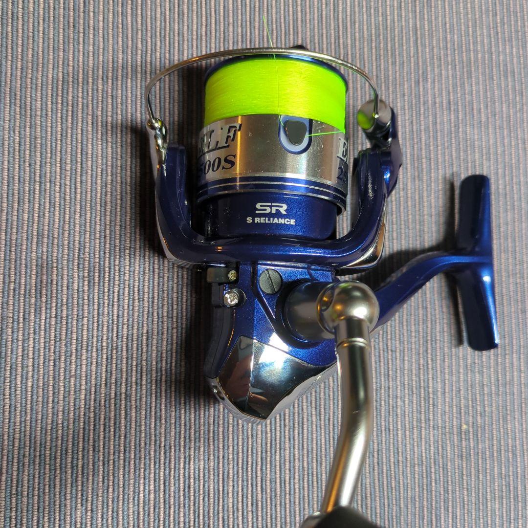 未使用　シマノELF2500S　ナイロン2号ライン付き — image 4
