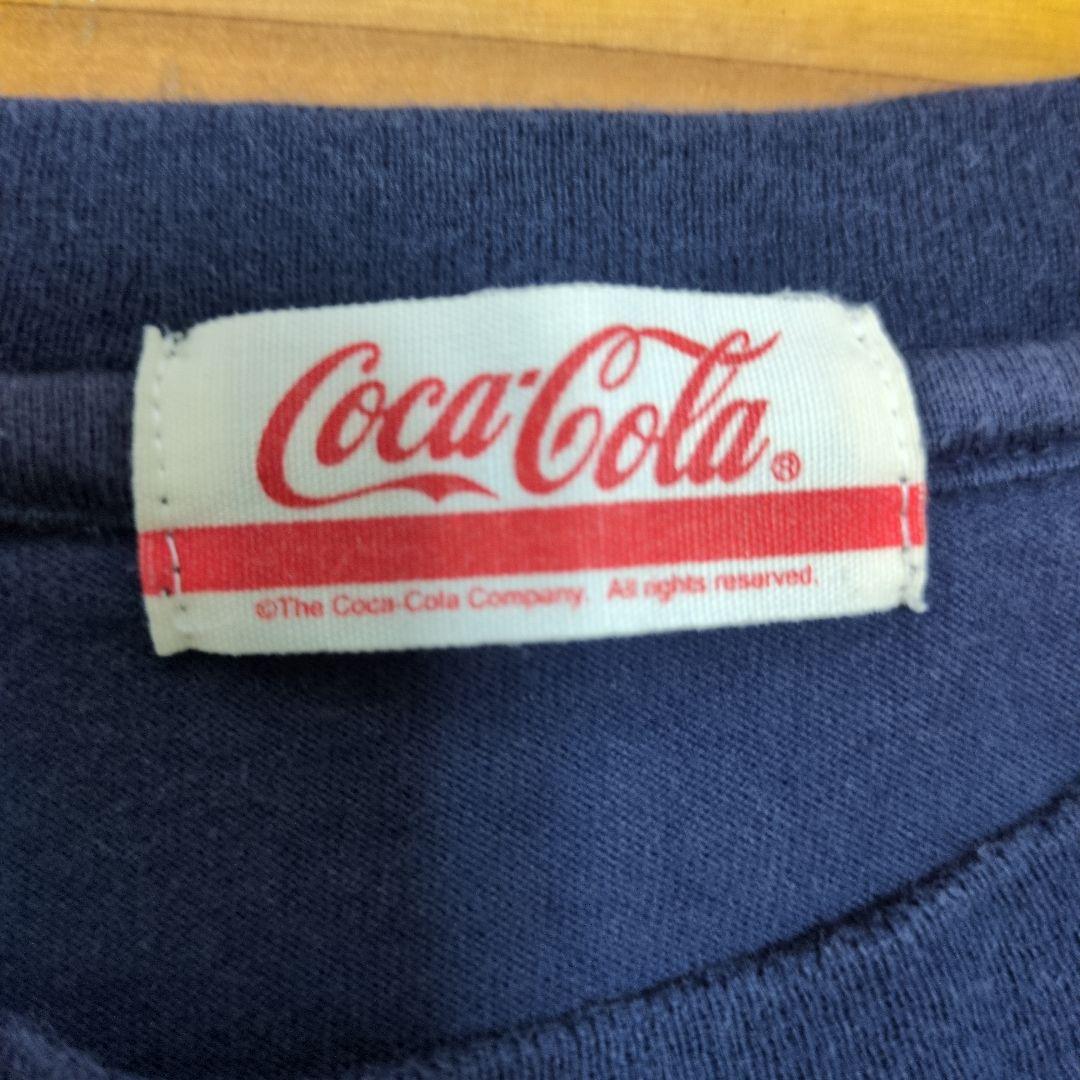 Coca-Cola コカ・コーラ Tシャツ ネイビー90年代　ヴィンテージ — image 2