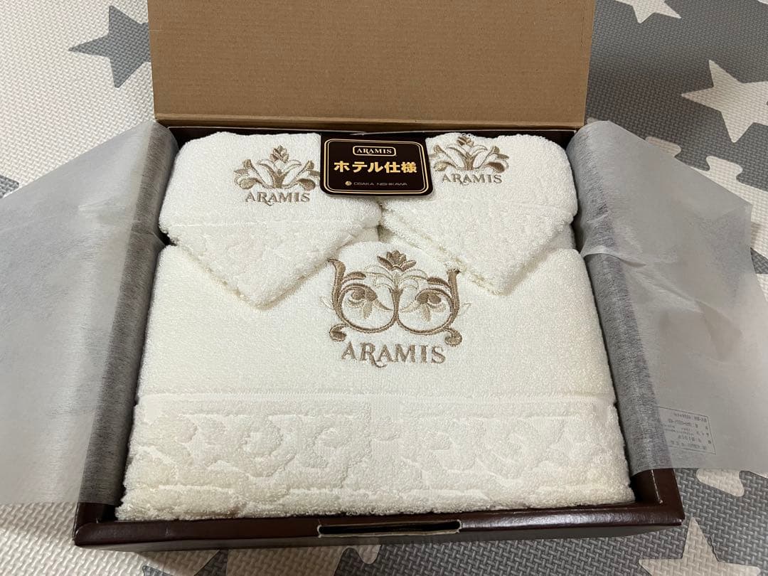 アラミス　ARARIS タオルセット ホテル仕様　バスタオル1 フェイスタオル2 — image 2