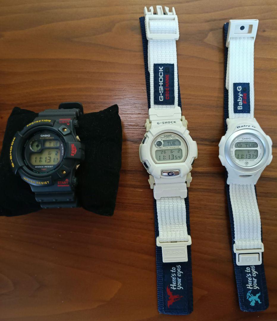 G-SHOCK DW-6300初代フロッグマン 黒 ＆エンジェル＆デビル 3点 — image 2