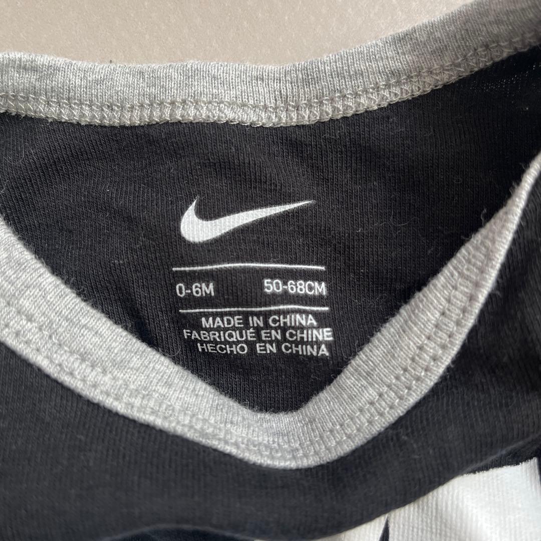 NIKE ロンパース 0-6ヶ月 黒 — image 3