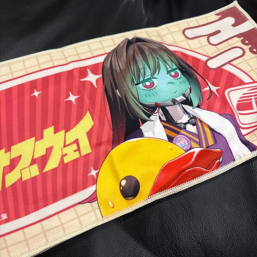 極楽湯コラボ　ミルキーサブウェイ　マフラータオル — image 2