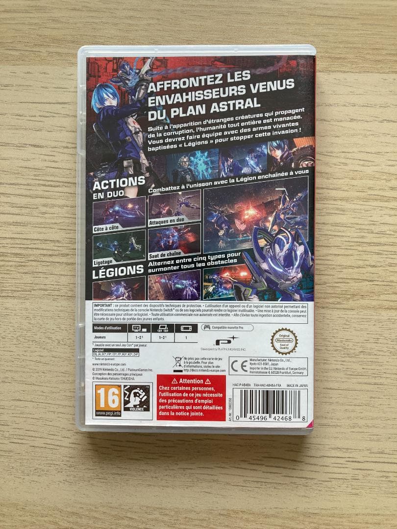 【EU版】ASTRAL CHAIN Nintendo Switch「日本語あり」 — image 2