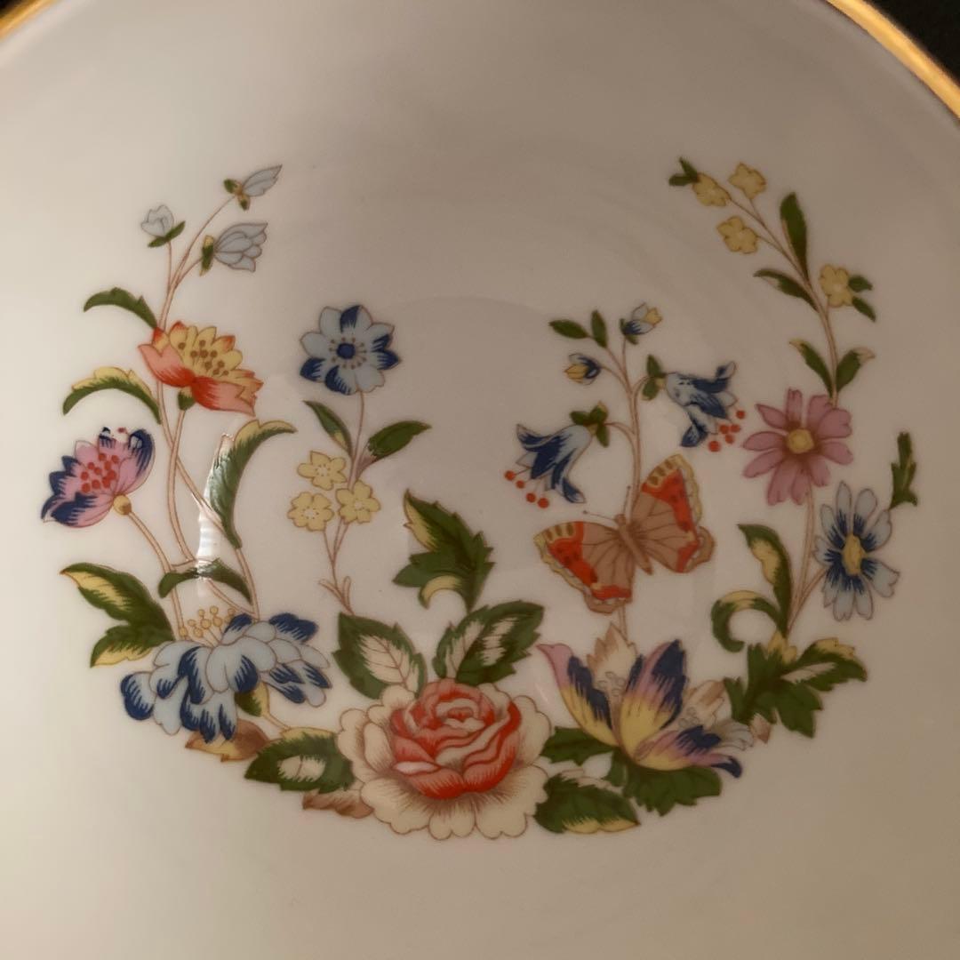 Aynsley カップ＆ソーサー ライトブルー 花柄 — image 2