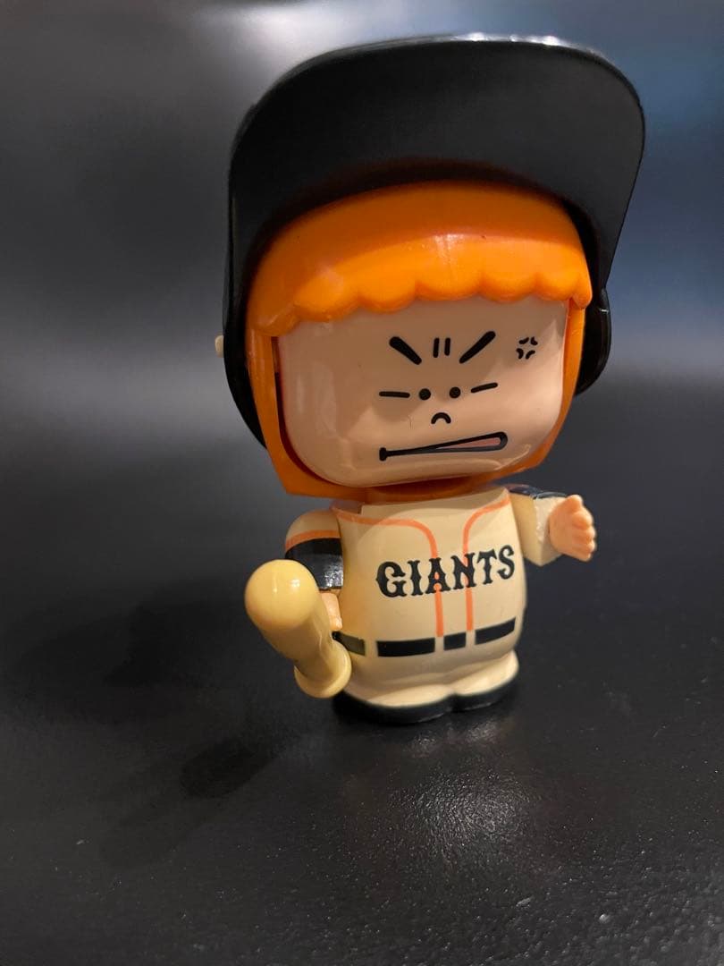 希少昭和レトロ！タカラ「プロ野球人形 イレコミ君」ジャイアンツ巨人フィギュア — image 3