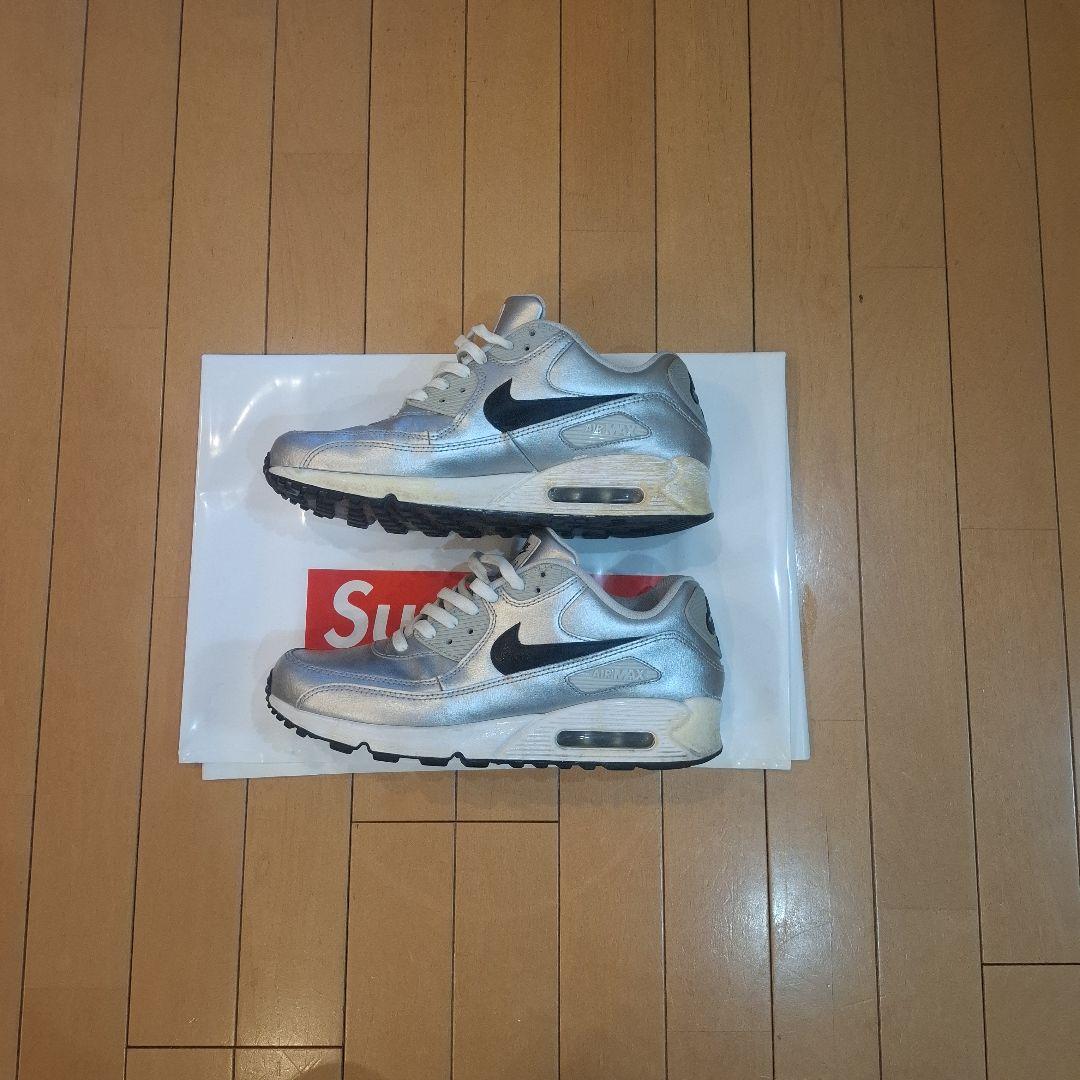 NIKE Air Max 90 Metallic Silver — image 2