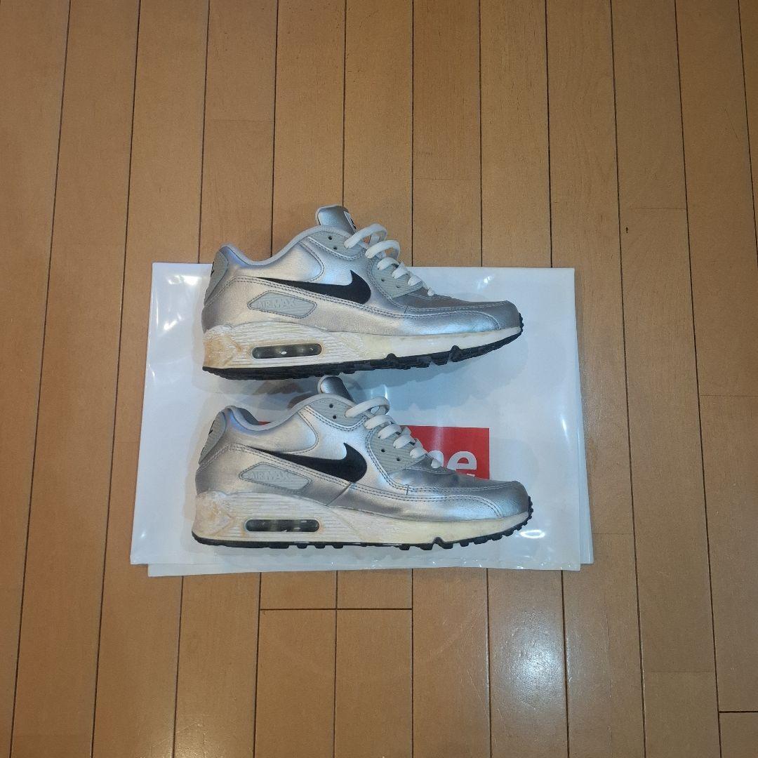 NIKE Air Max 90 Metallic Silver — image 3