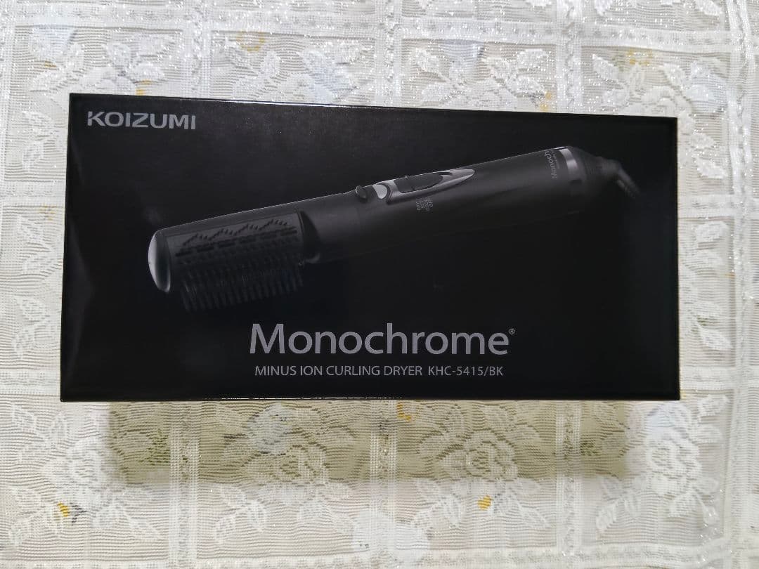 #コイズミ カーリングドライヤー マイナスイオン 軽量KHC-5415ブラック — image 2