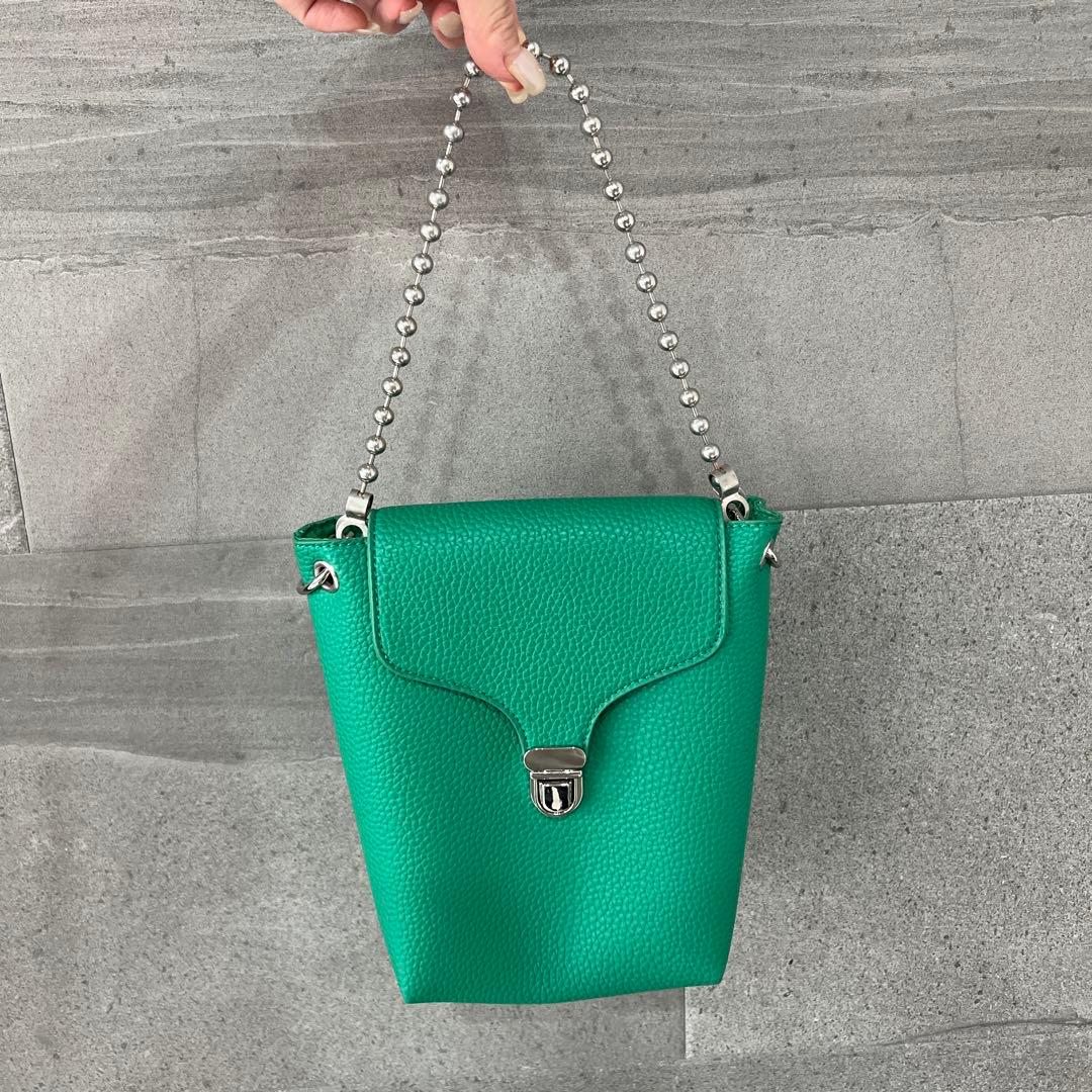 グリーン バッグ チェーンストラップ　WHO’S WHO gallery — image 4