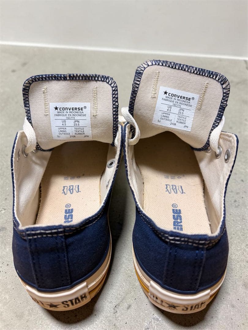 Converse All Star ローカット ネイビー — image 5