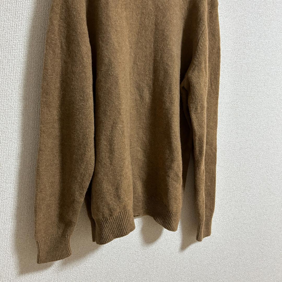 UNIQLO ユニクロ　プレミアムラムタートルネックセーター　XLサイズ　茶色 — image 3
