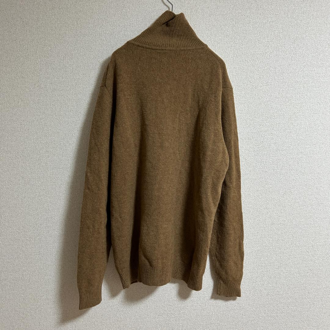 UNIQLO ユニクロ　プレミアムラムタートルネックセーター　XLサイズ　茶色 — image 4