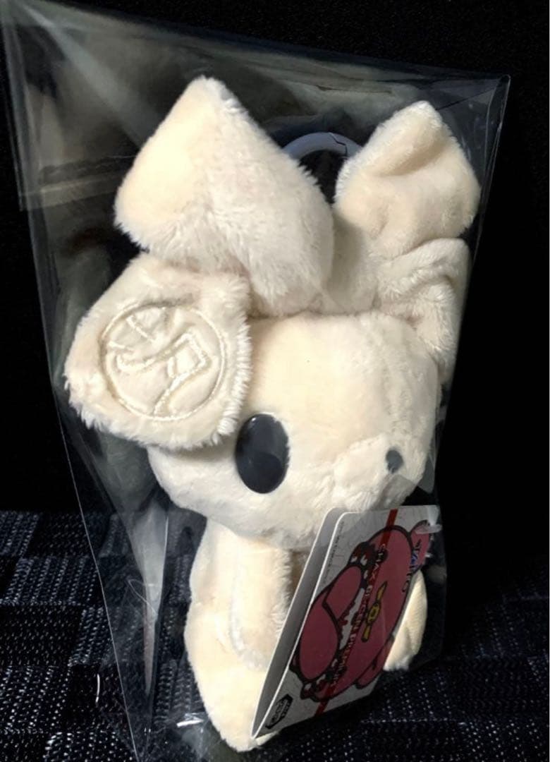 ラウンドワン 汎用うさぎ ぬいぐるみマスコット　ベージュカラー 白 — image 2