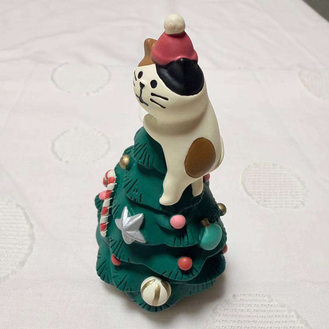 【廃盤レア】デコレ コンコンブル イタズラ子猫ツリー クリスマス 三毛猫 猫 — image 3