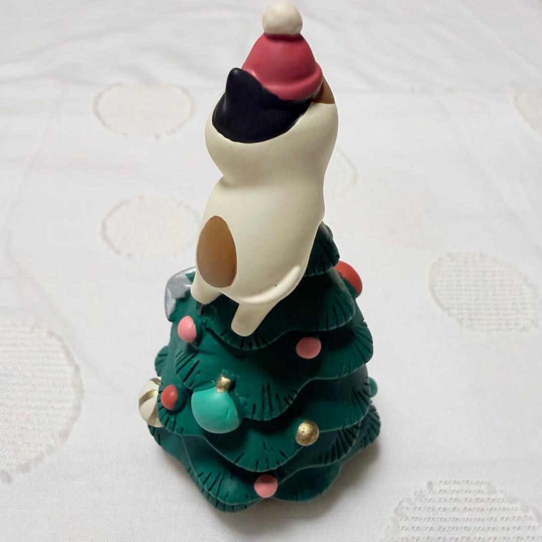 【廃盤レア】デコレ コンコンブル イタズラ子猫ツリー クリスマス 三毛猫 猫 — image 4