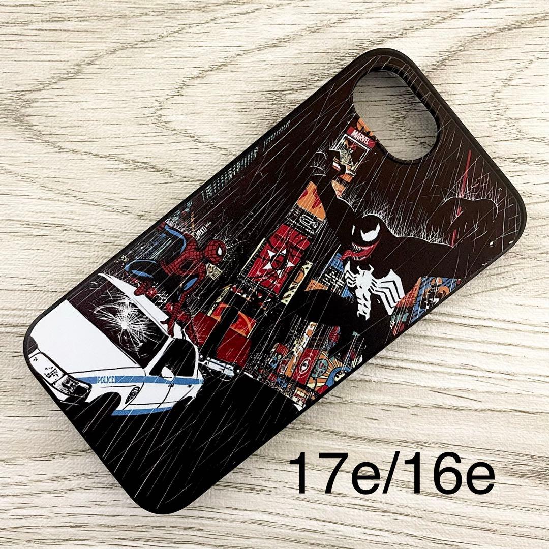 スパイダーマン ヴェノム ① iPhone 17e / 16e ケース マーベル — image 1