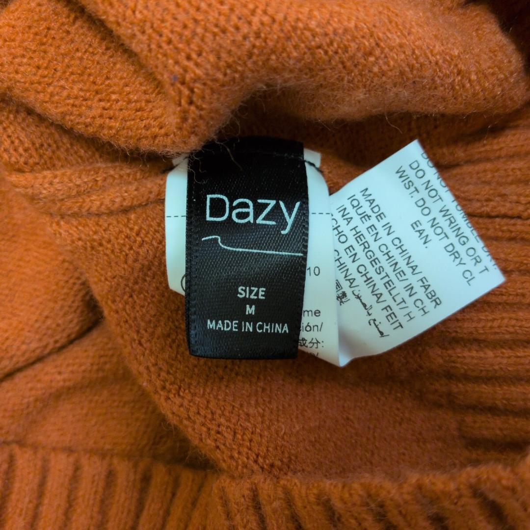 DazyニットセーターMオレンジエンジ — image 2